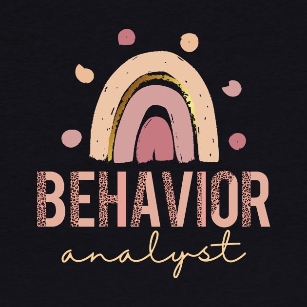 Behavior Analyst apparel or gift for every BA, BCBA or ABA Therapy student. Behavior Analyst appreciation gift by The Mellow Cats Studio